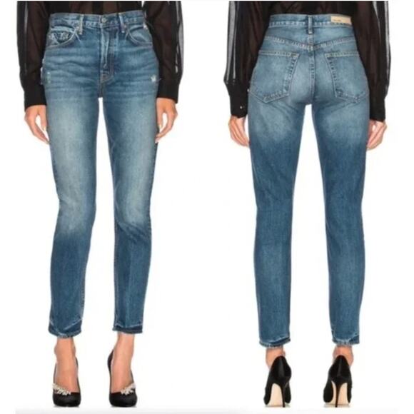 New GRLFRND Karolin Close To You Skinny High Rise Women's Denim Jeans Capsule - Picture 4 of 10